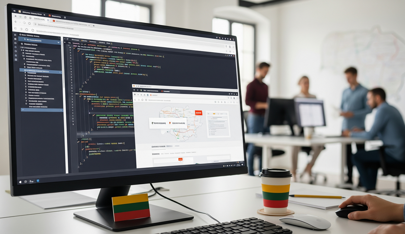 svetainių kūrimas kainos